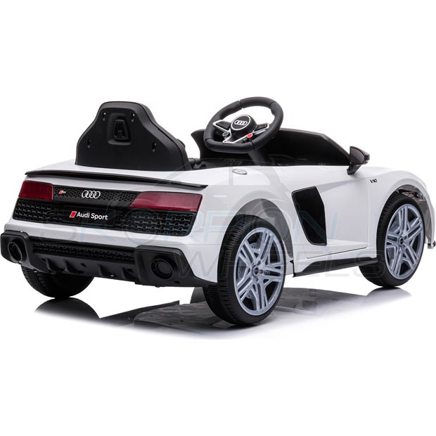 Ηλεκτροκινητο Audi R8 Spyder 12V Skorpion Λευκο - 5246029