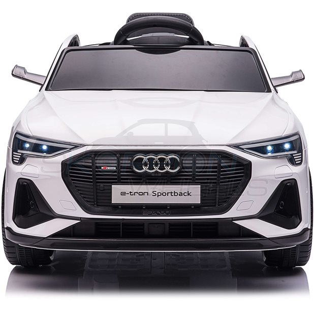 Ηλεκτροκίνητο Αυτοκίνητο Audi E-Tron Sportback Original License 12V - Λευκό | Skorpion Wheels - 5246094