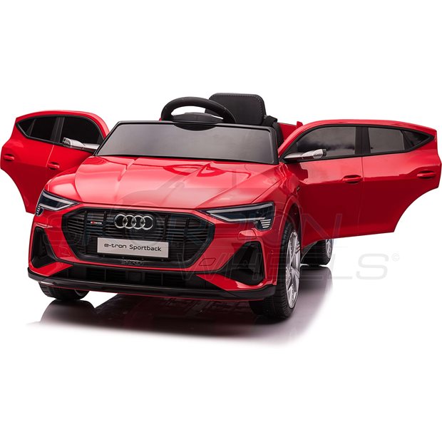Ηλεκτροκίνητο Αυτοκίνητο Audi E-Tron Sportback Original License 12V - Κόκκινο | Skorpion Wheels - 5246094