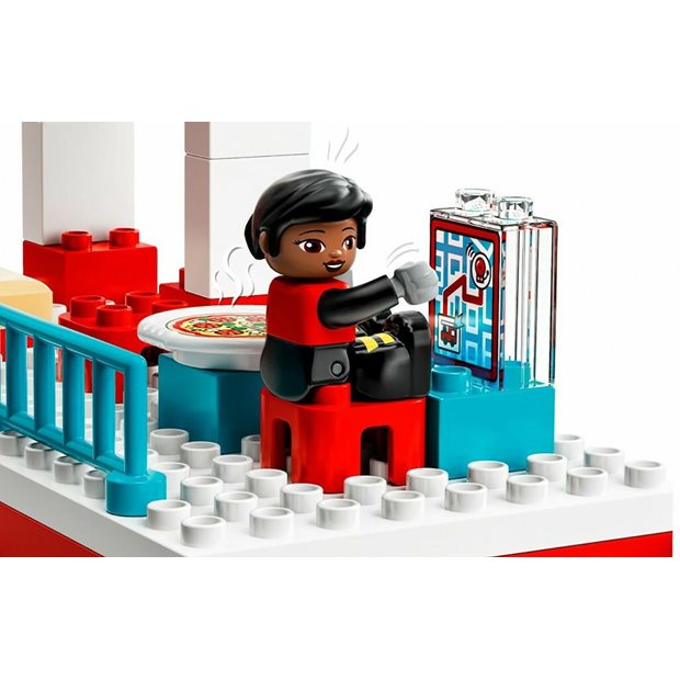 Lego Duplo Fire Station & Helicopter - 10970