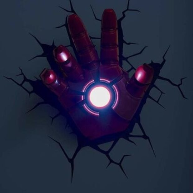 3D Φωτιστικο Iron Man - Hand | Marvel - 75195