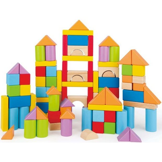 Ξυλινα Τουβλακια Hape Beech Block - E8247