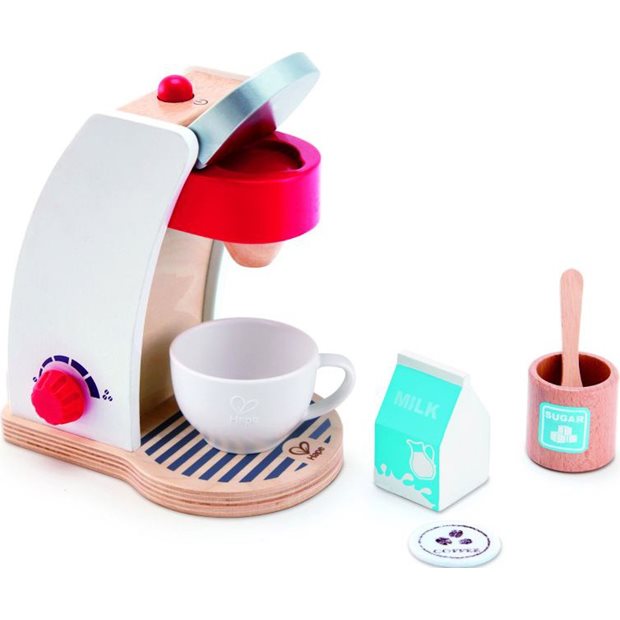 Ξύλινη Καφετιέρα Και Αξεσουάρ Hape Playfully Delicious - E3146A