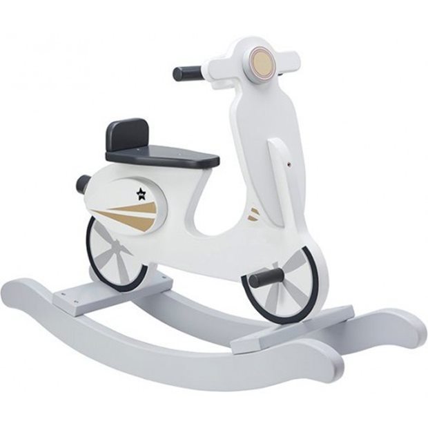 Κουνιστό Scooter Kids Concept Γκρι - Λευκό - 1000160